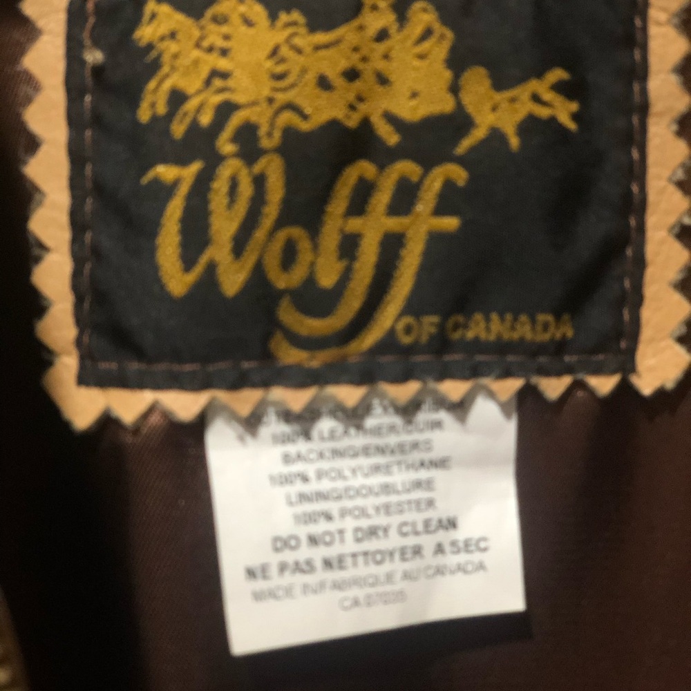 Genuine leather coat - Picture 2 of 3